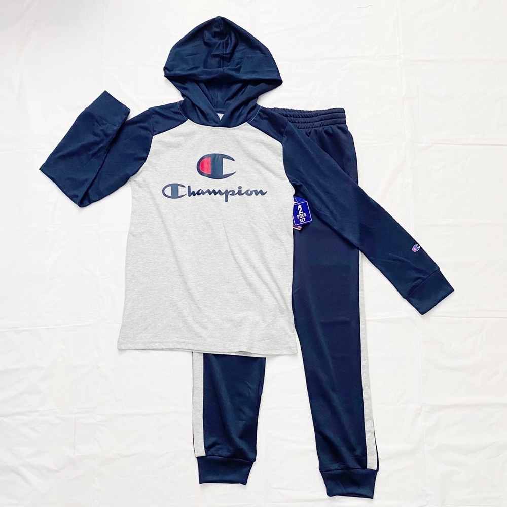 Boys Champion Hoodie with Pants Set